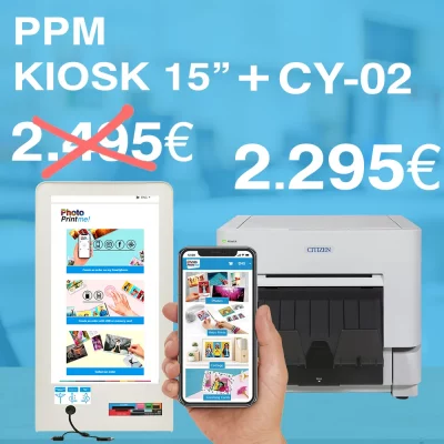 ¡Oferta! PhotoPrintMe Kiosk + CY02